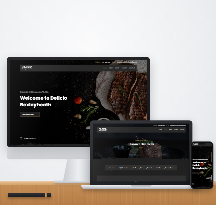 Restaurant Web Design and Development